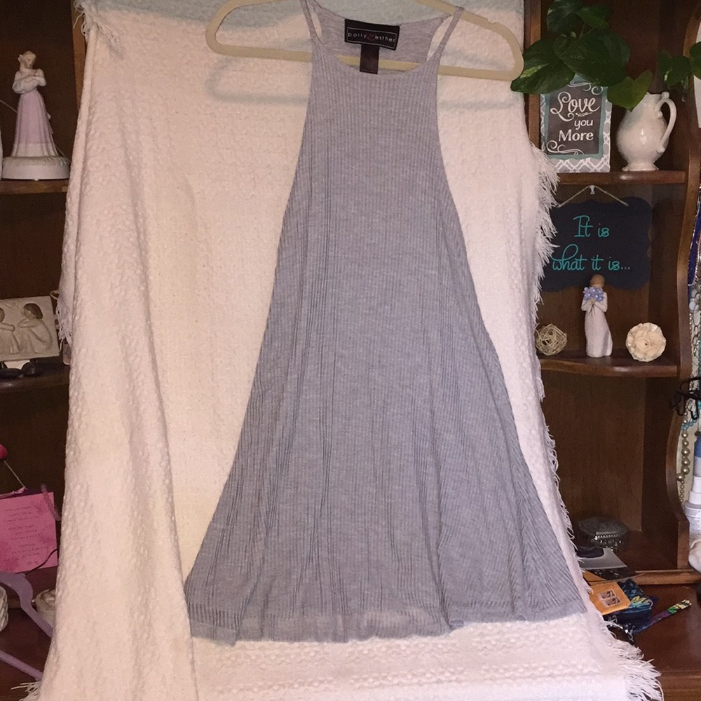 Gray Tank Dress